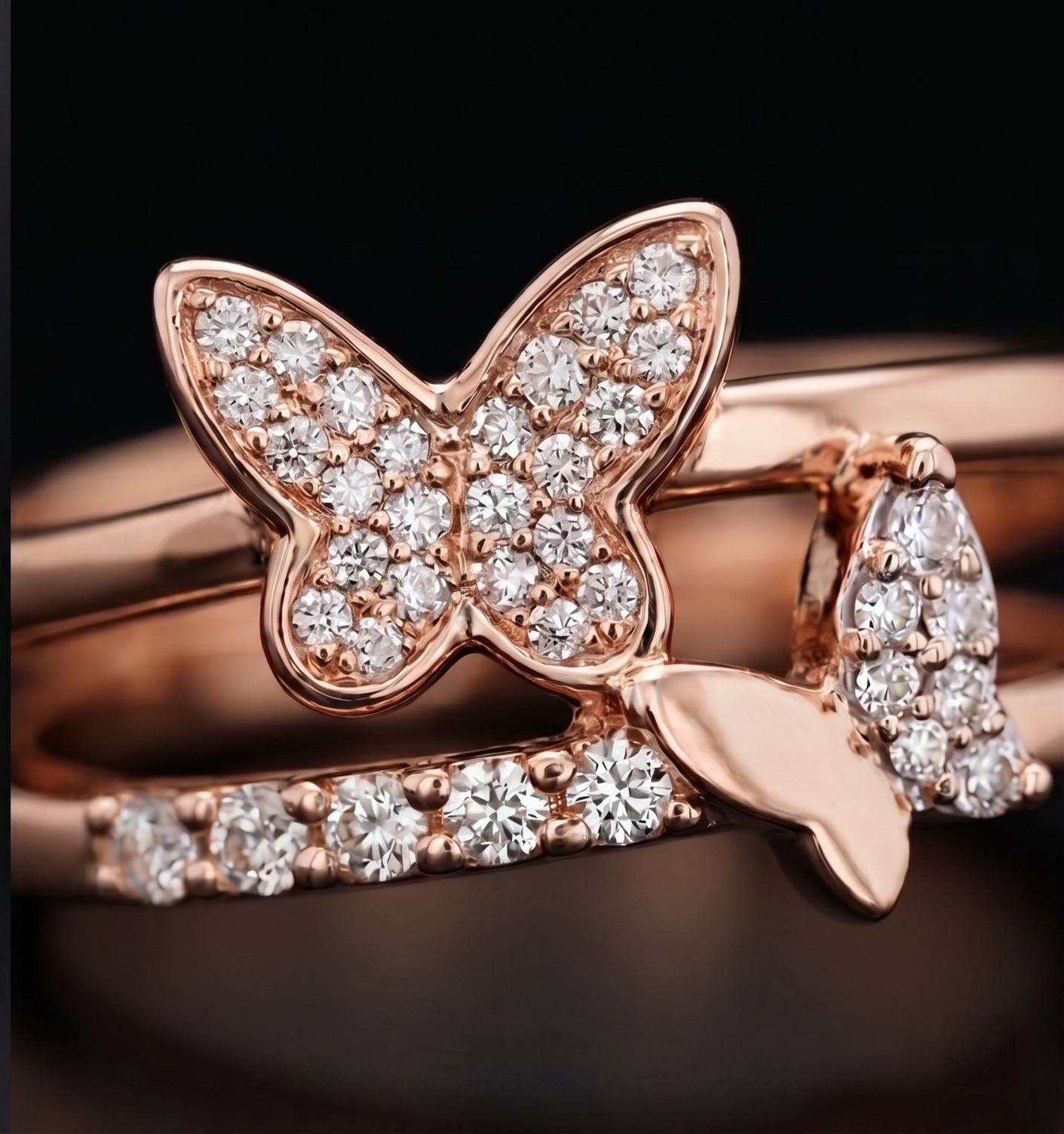 Flutter Bloom Ring