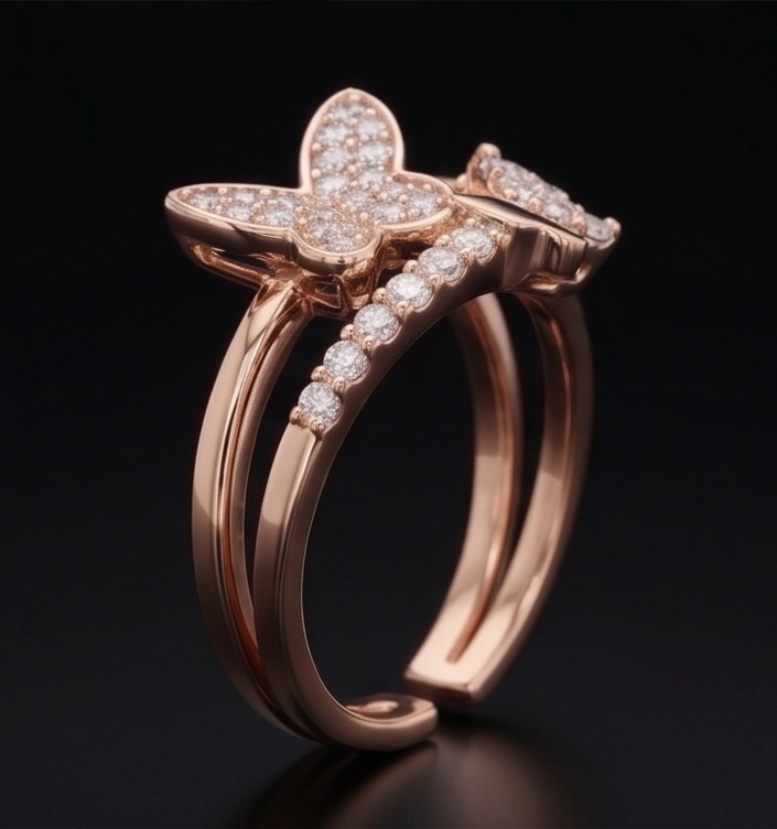 Flutter Bloom Ring