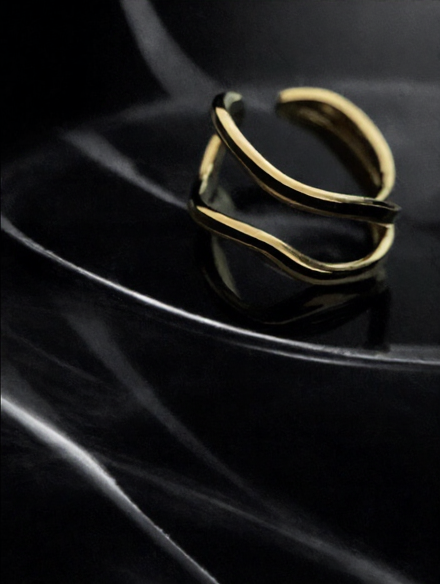 Aurora Wave Ring